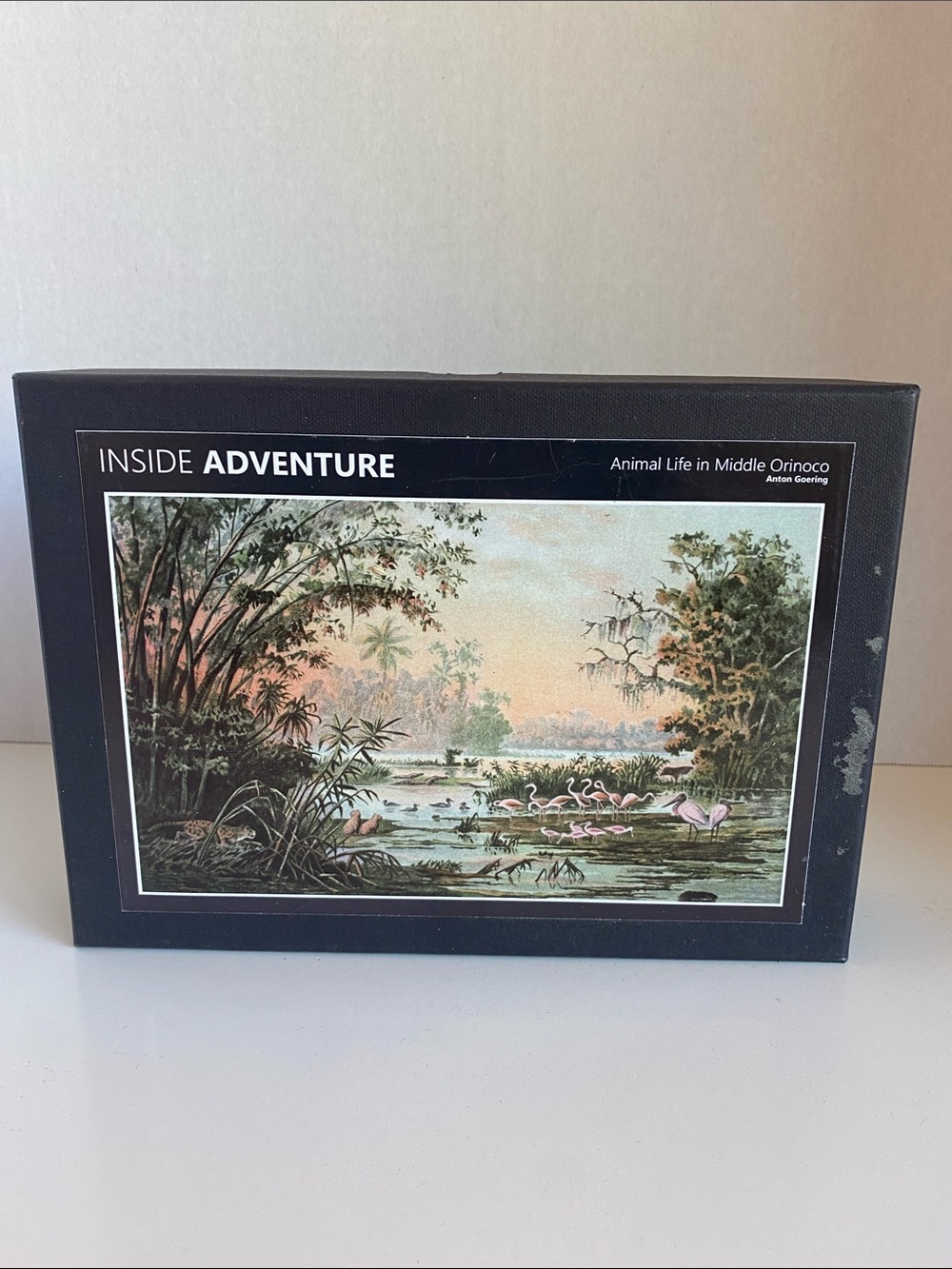 Inside Adventure Animal Life Middle Orinoco Flamingos Wooden Jigsaw Puzzle